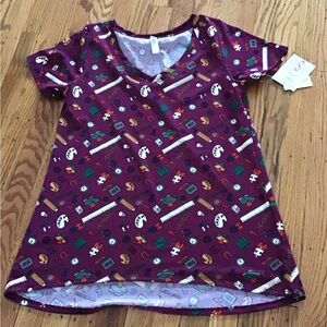Lularoe Christy teacher Graphic T-Shirt #55